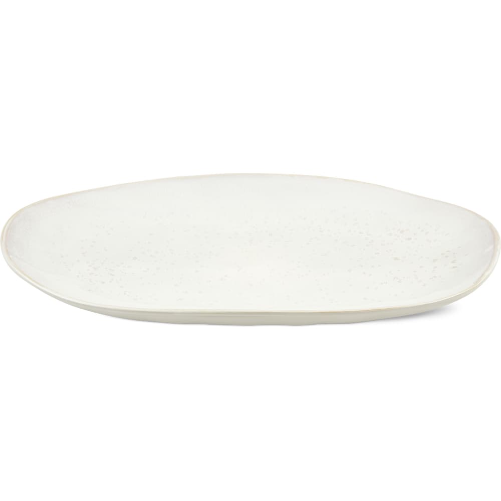 Migros Kitchen & Co. Platte oval, weiss, 33cm