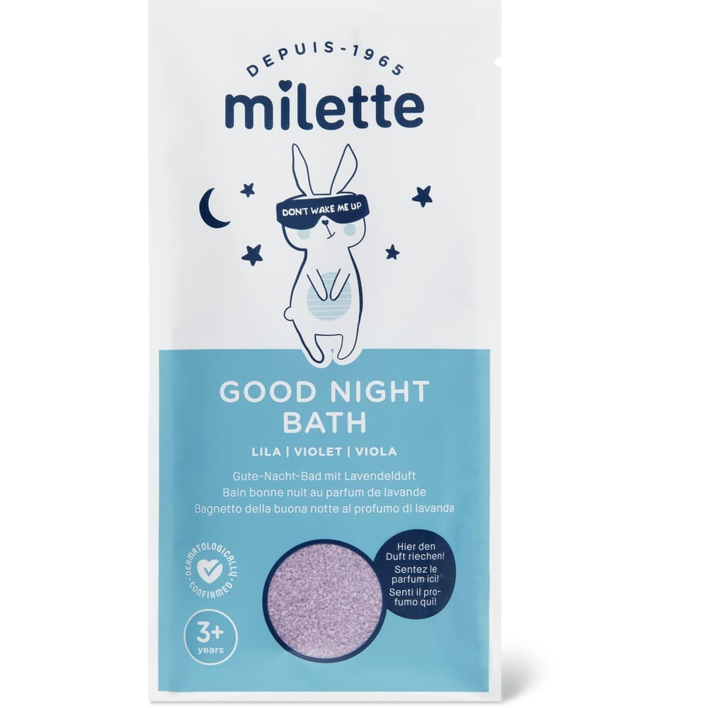 Milette Baby Care Kids Badekristalle Lavandel