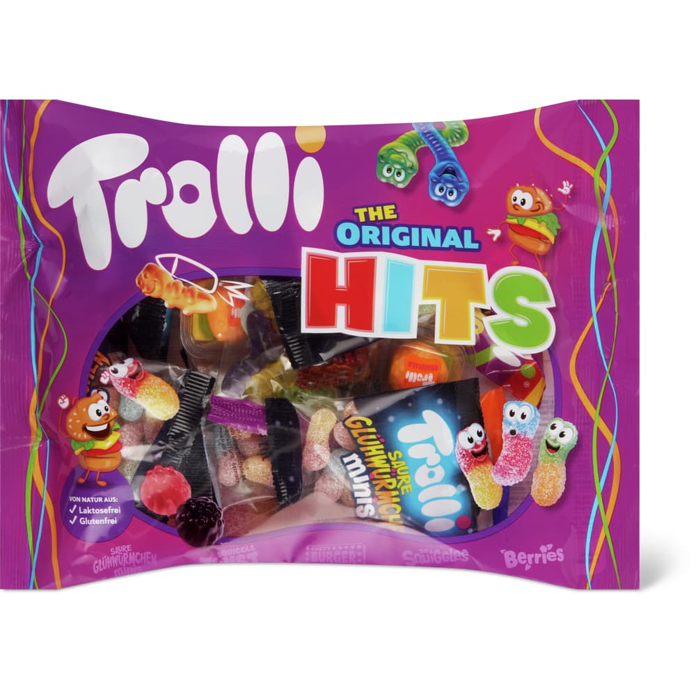Trolli Hits Bonbons-Mischung Gummi World
