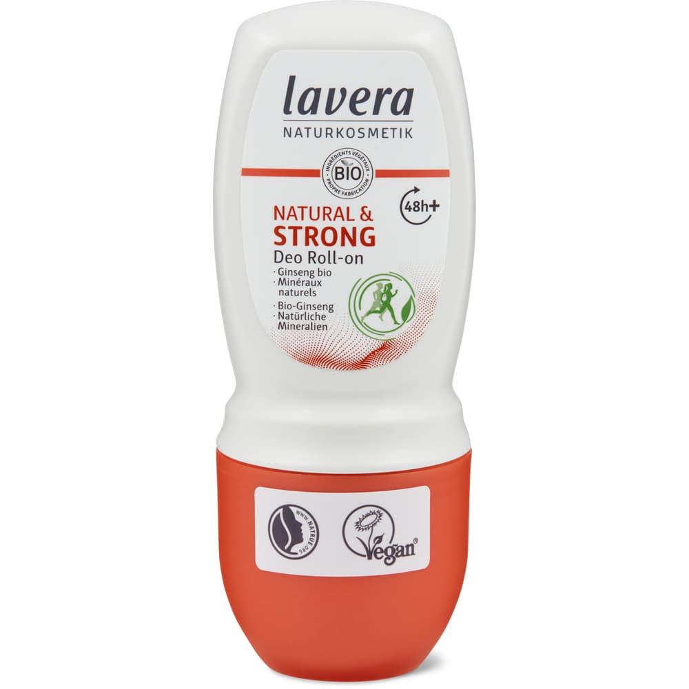 Lavera Natural & Strong Deo Roll-on Ginseng, vegan