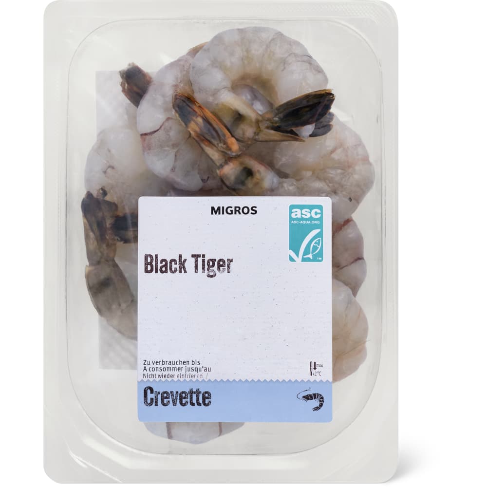 Migros ASC Crevetten Black Tiger
