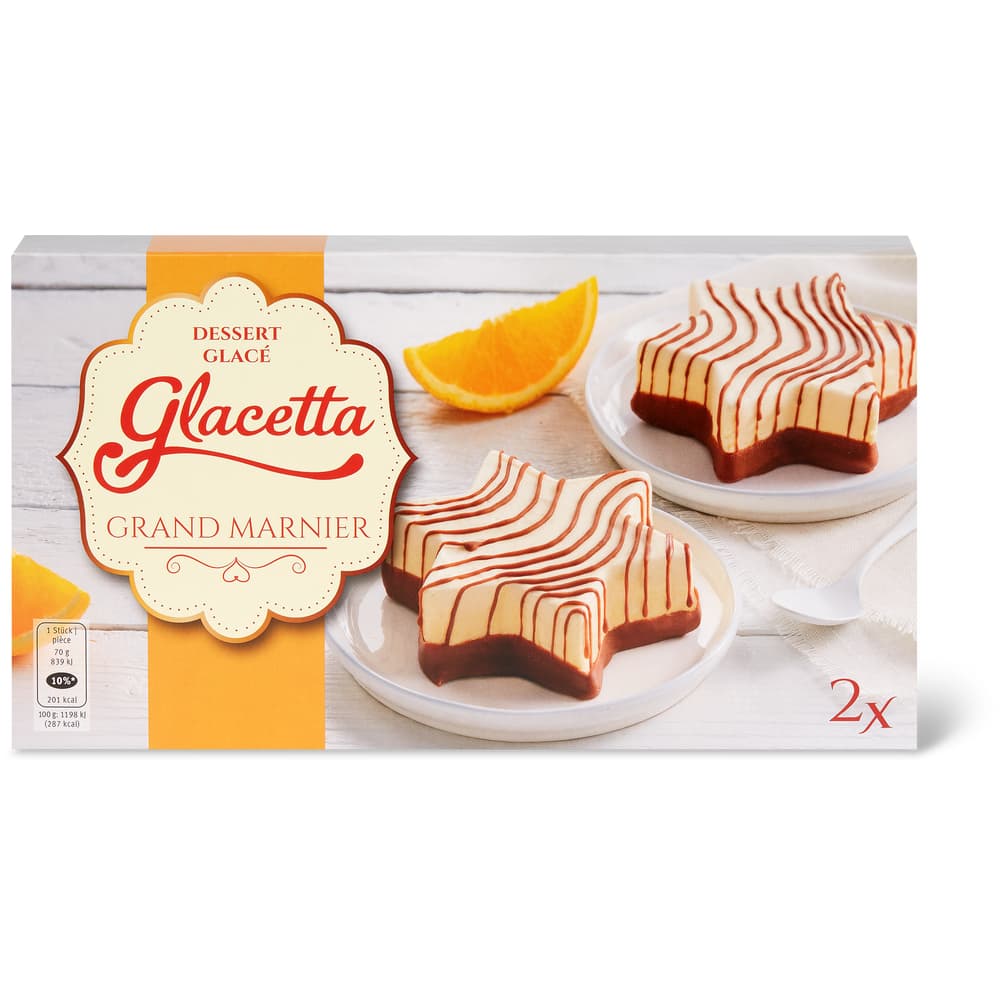 Glacetta Dessert glacé Grand marnier