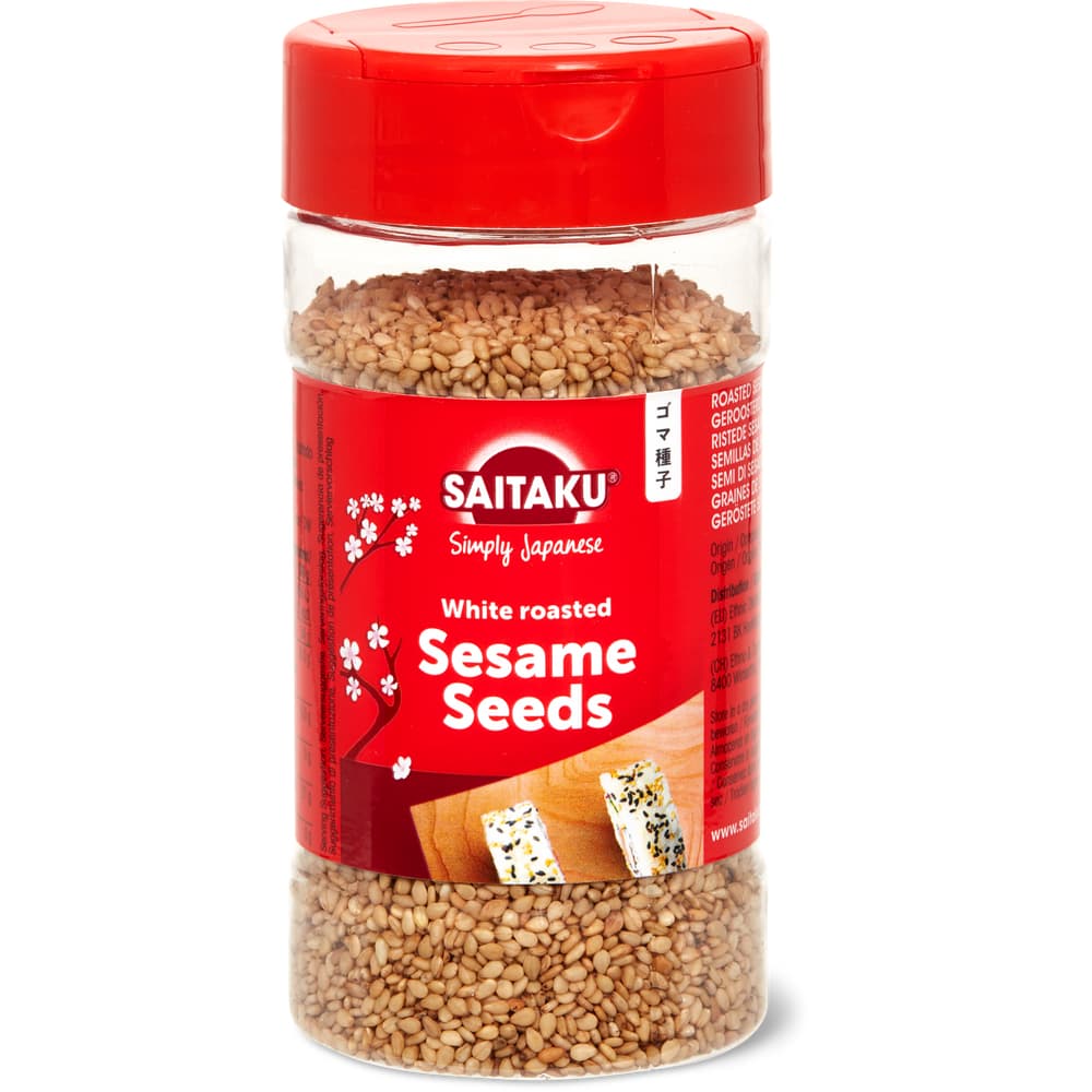 Saitaku Simply Japanese Geröstete Sesamsamen Sesame Seeds
