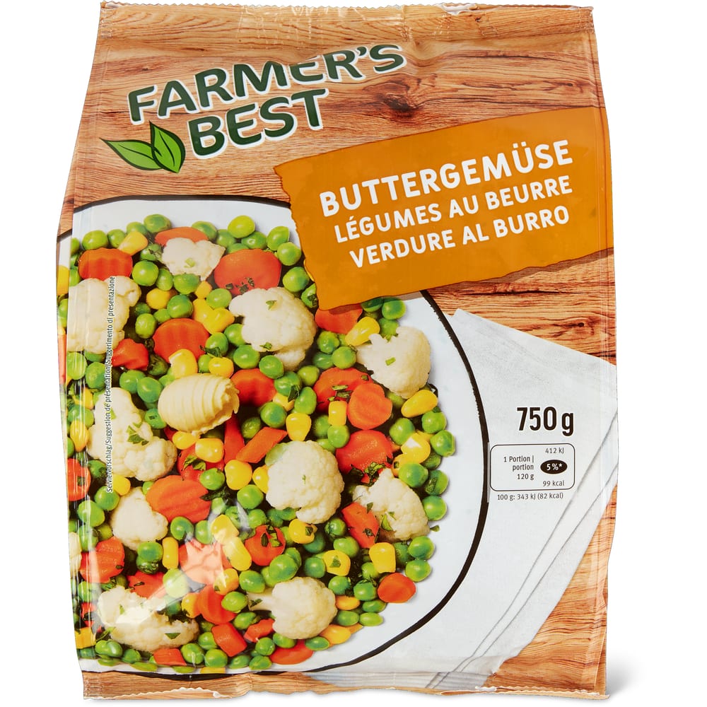 Farmer's Best Buttergemüse gewürzt