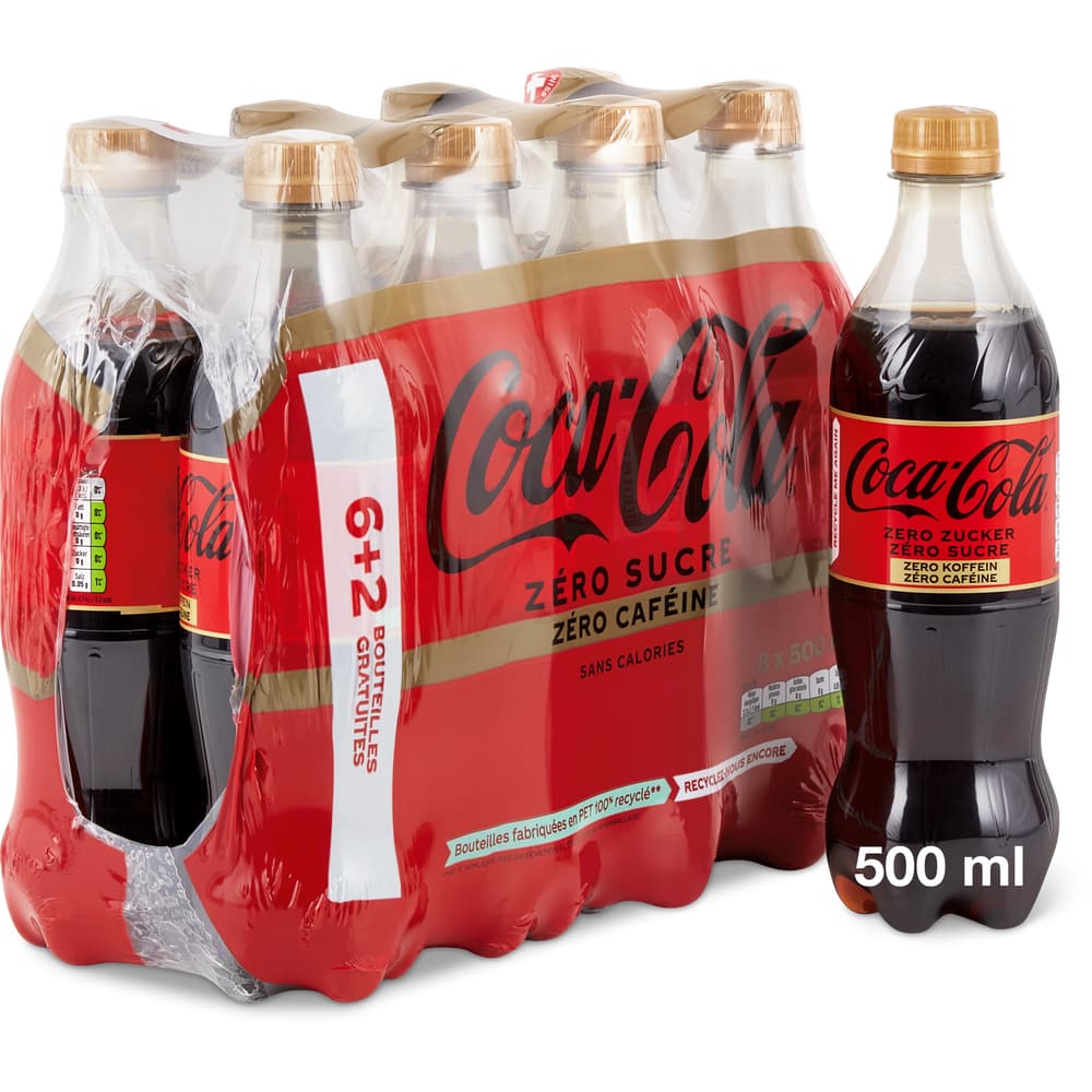 Coca-Cola Double Zero Softdrink kalorienfrei, koffeinfrei