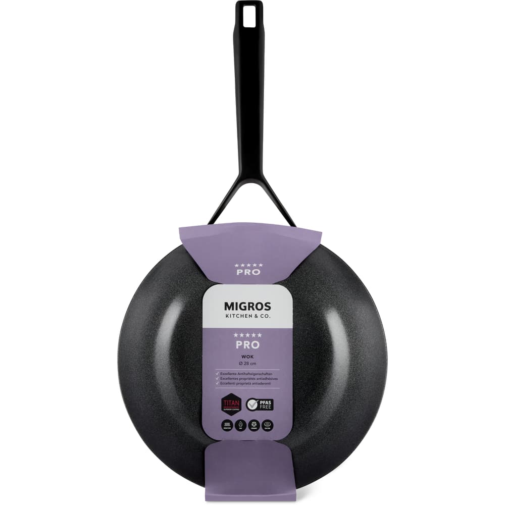 Migros Kitchen & Co. Pro Wok Ø 28 cm