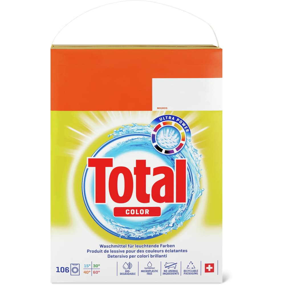 Total Waschpulver 106 Waschgänge, Color