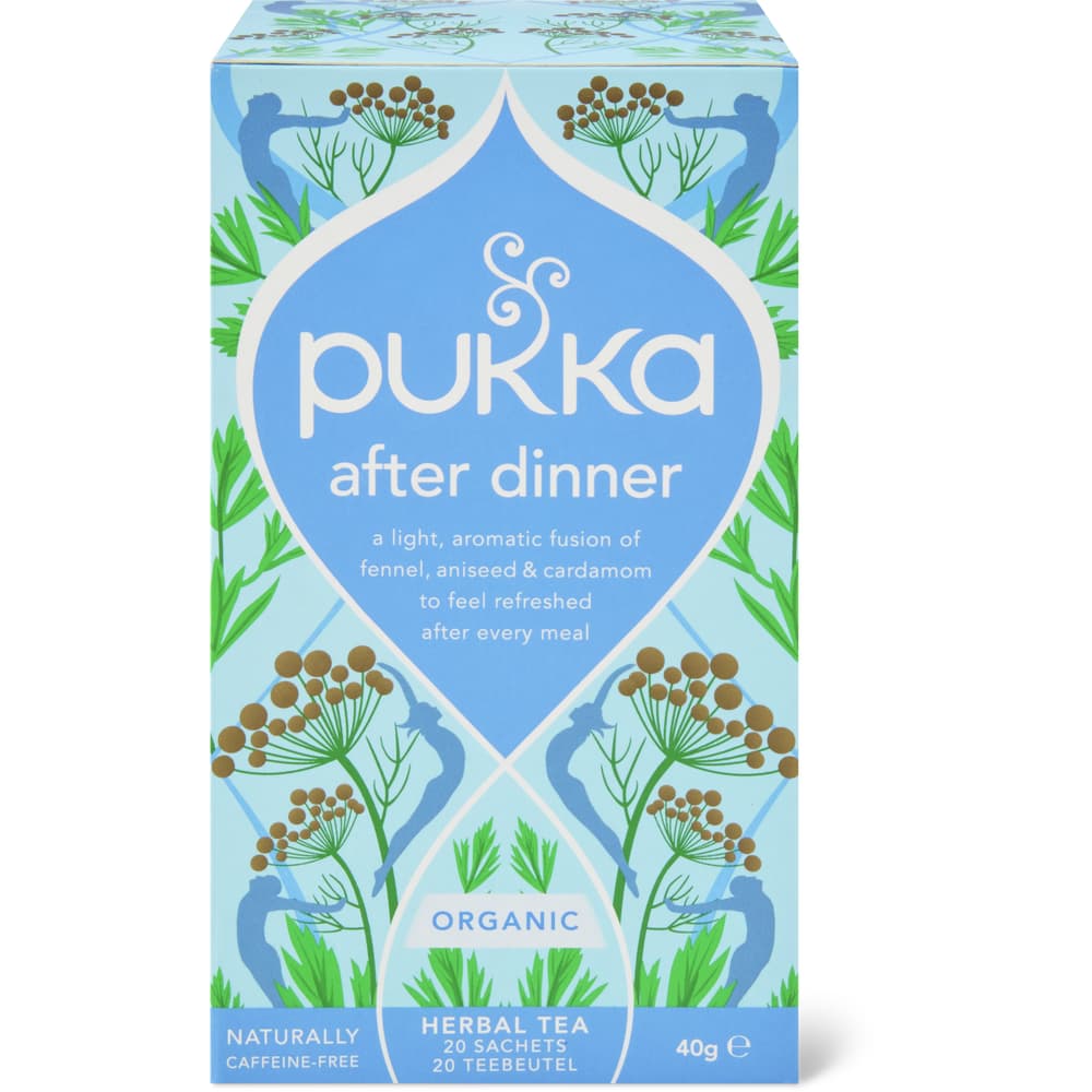Pukka Kräutertee After Dinner Bio, Fenchel, Anis & Kardamom