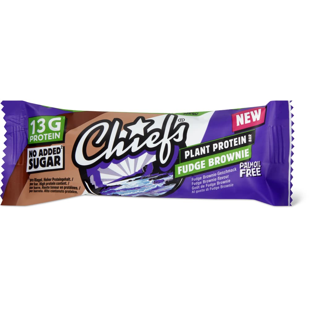 Chiefs Proteinriegel Fudge Brownie