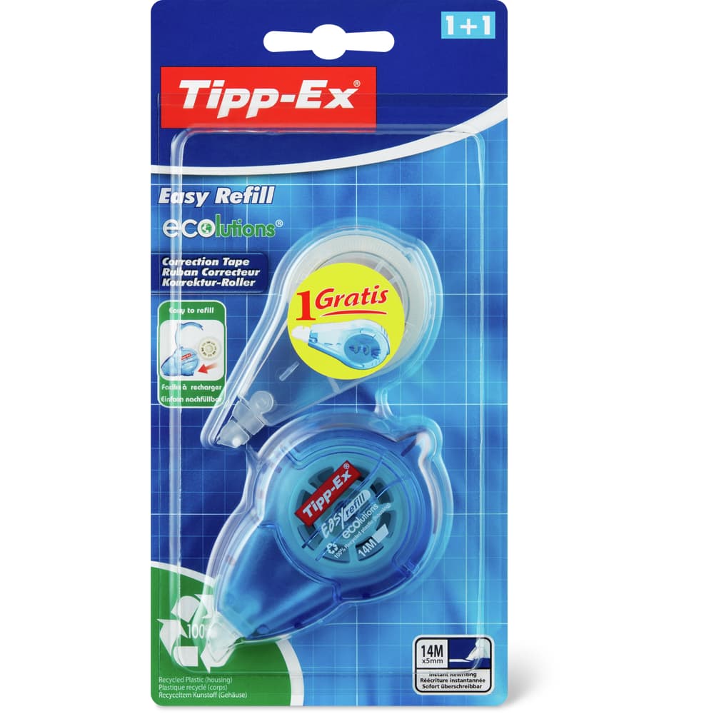 BIC Korrekturroller Tipp-Ex Easy Refill inkl. 1 Nachfülleinheit kaufen BIC Korrekturroller Tipp-Ex Easy Refill inkl. 1 Nachfülleinheit kaufen