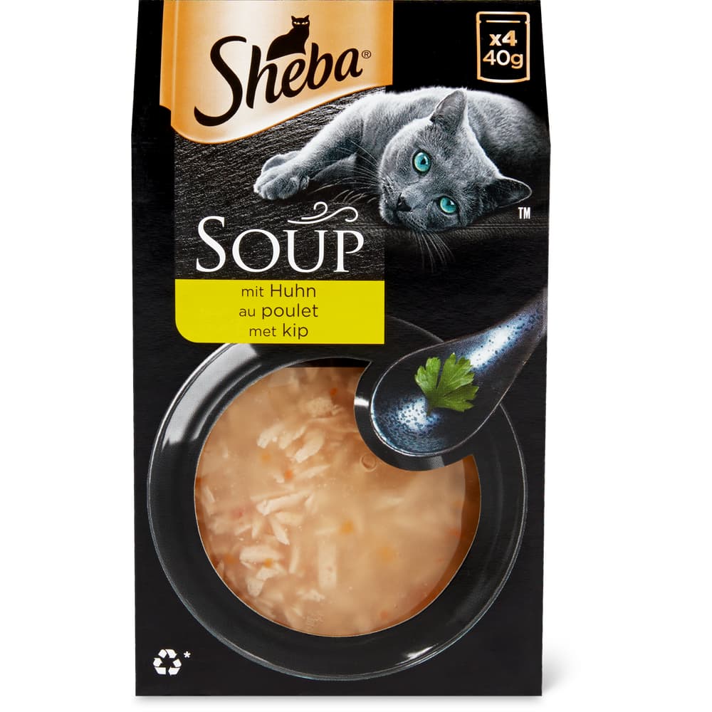 Sheba Classic Soup Geschnetzeltes in der Suppe Hühnchenbrustfilet
