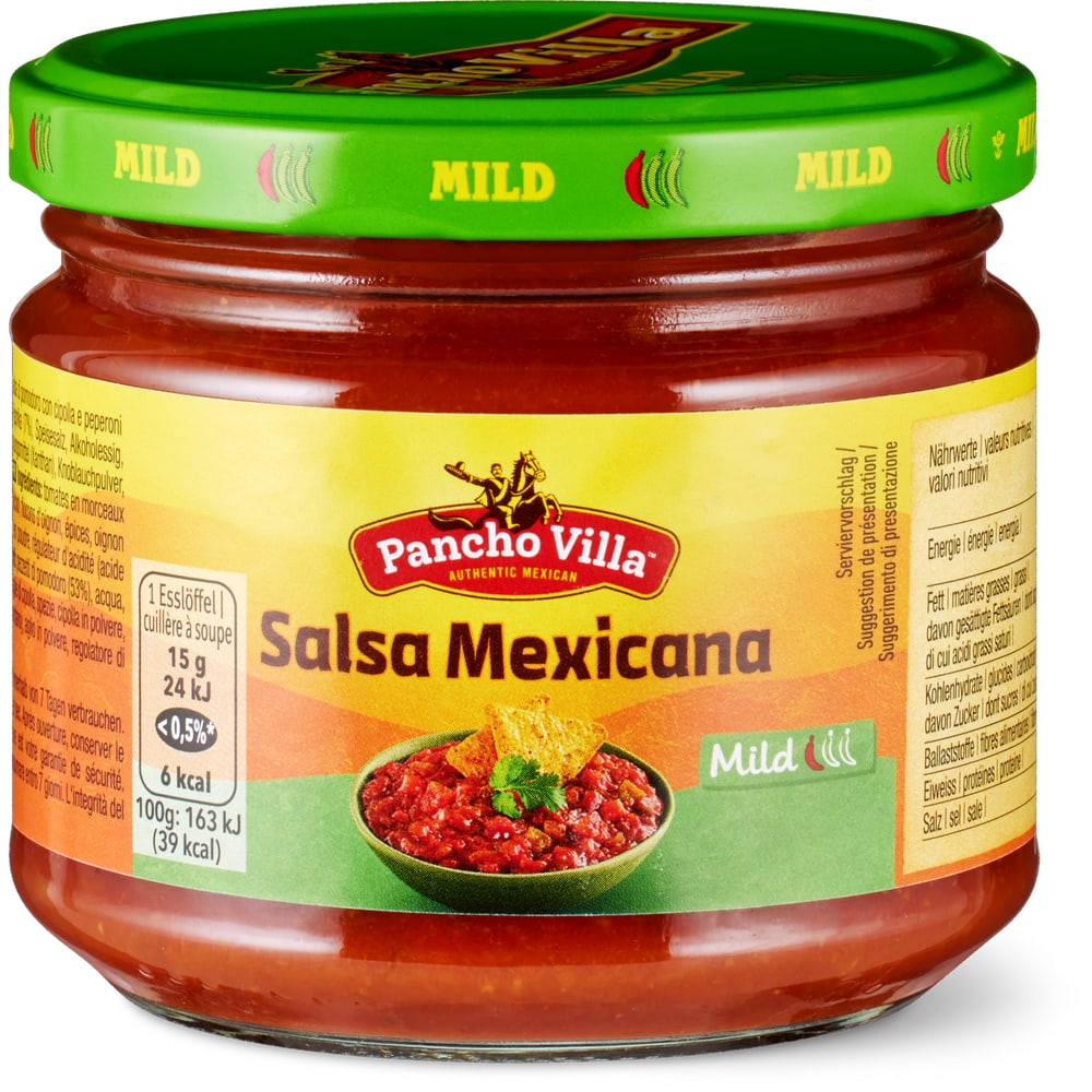Pancho Villa Salsa Mexicana Mild