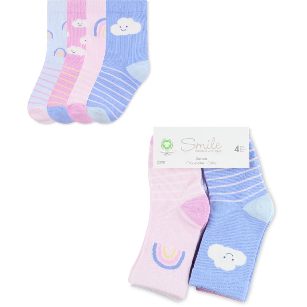 Migros Baby Baby Socken 4 teilig