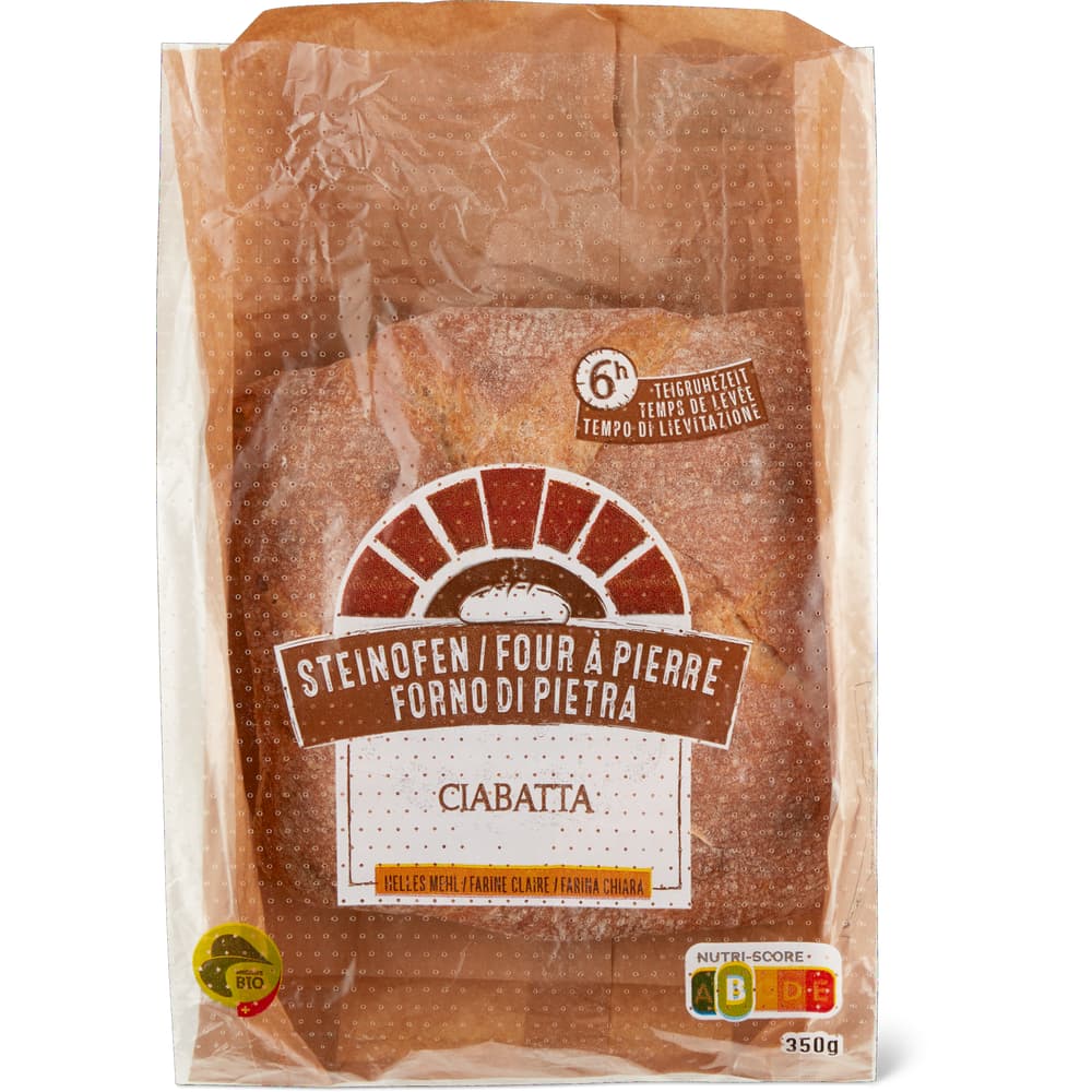Migros Bio Ciabatta Steinofen