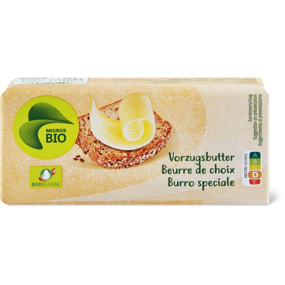 Migros Bio Vorzugsbutter