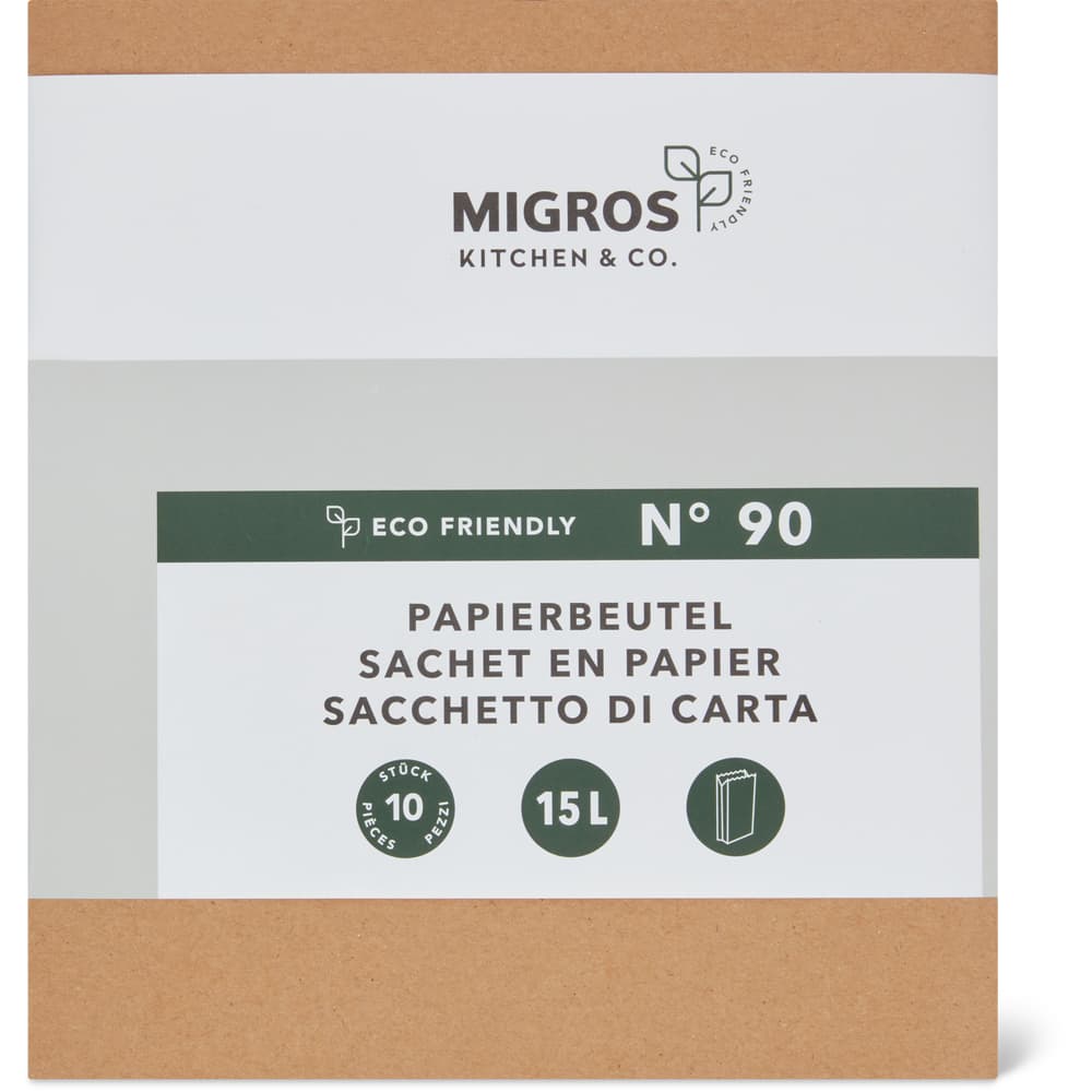 Migros Kitchen & Co. Papierbeutel 15l