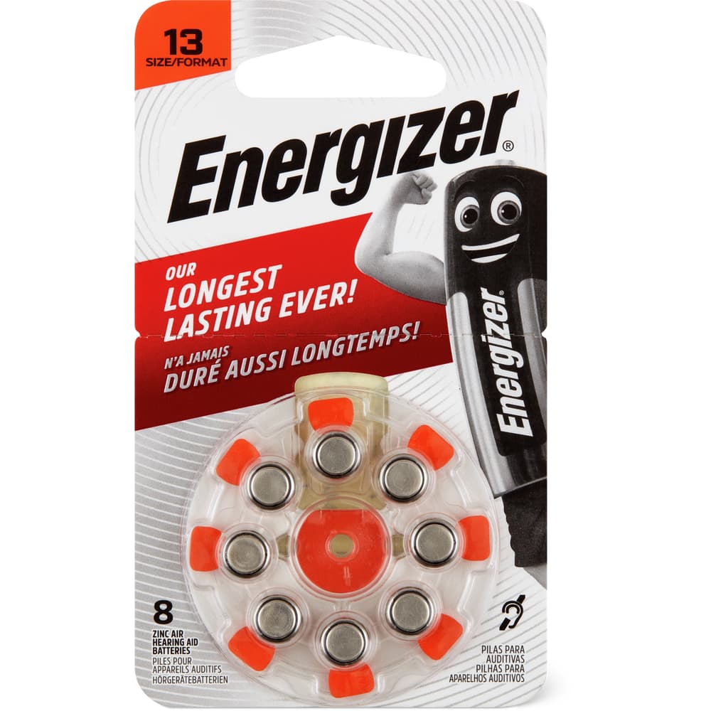 Energizer Hörgerätebatterien 13/1.4V