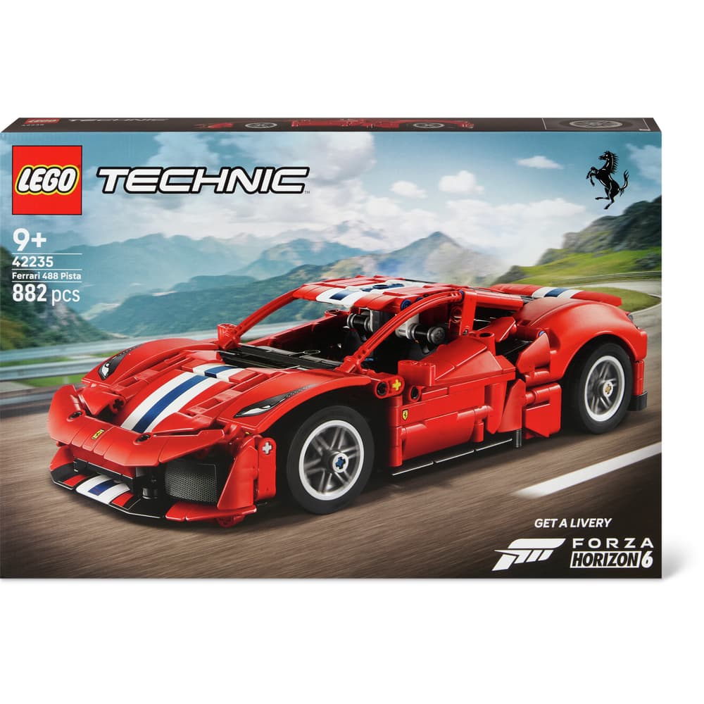 Lego Technic 42235 Ferrari 488 Pista Auto