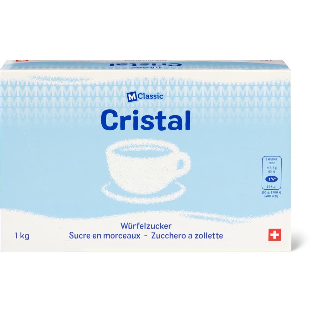M-Classic Cristal Würfel-Zucker