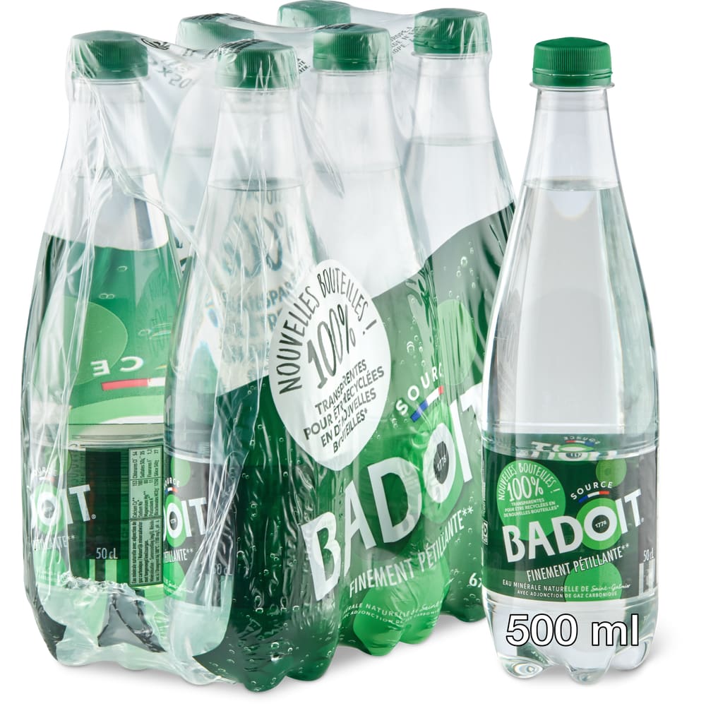 Badoit Natürliches Mineralwasser leichtperlig
