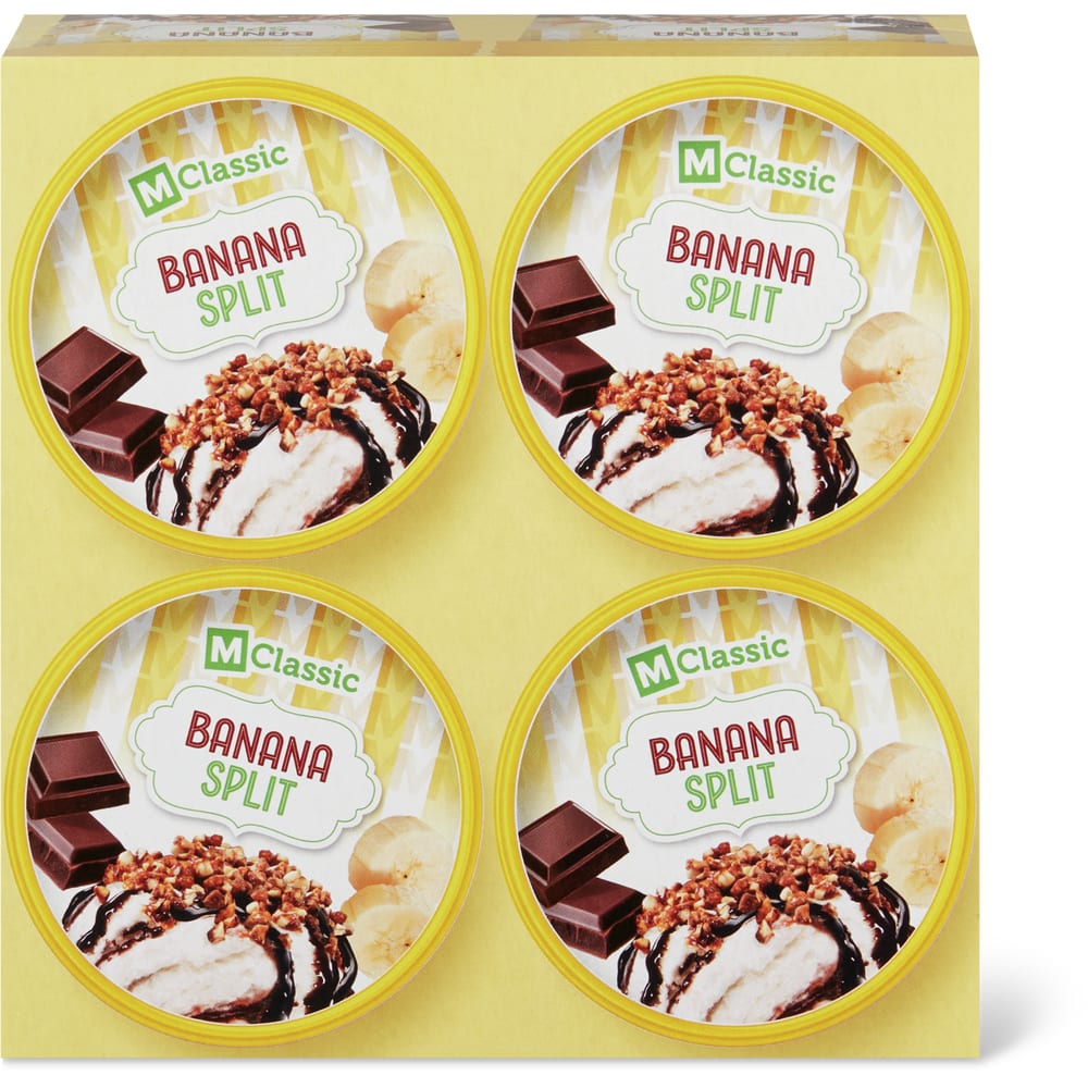 M-Classic Glacebecher Banana Split