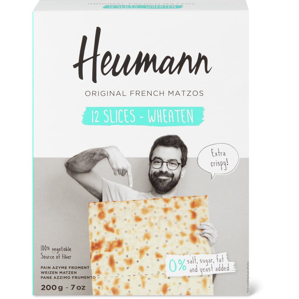 Paul Heumann Product of France Matzen Mit Weizenmehl