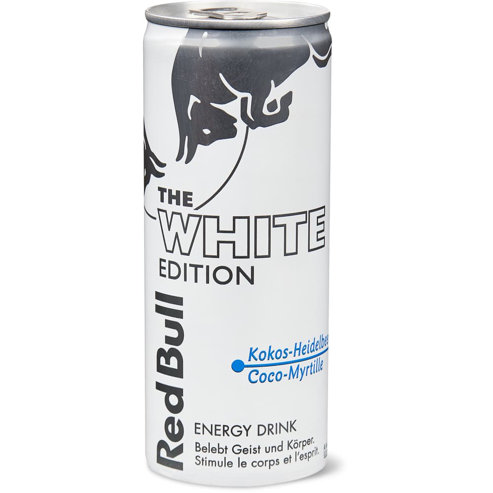 Red Bull White Edition Kokos-Heidelbeere