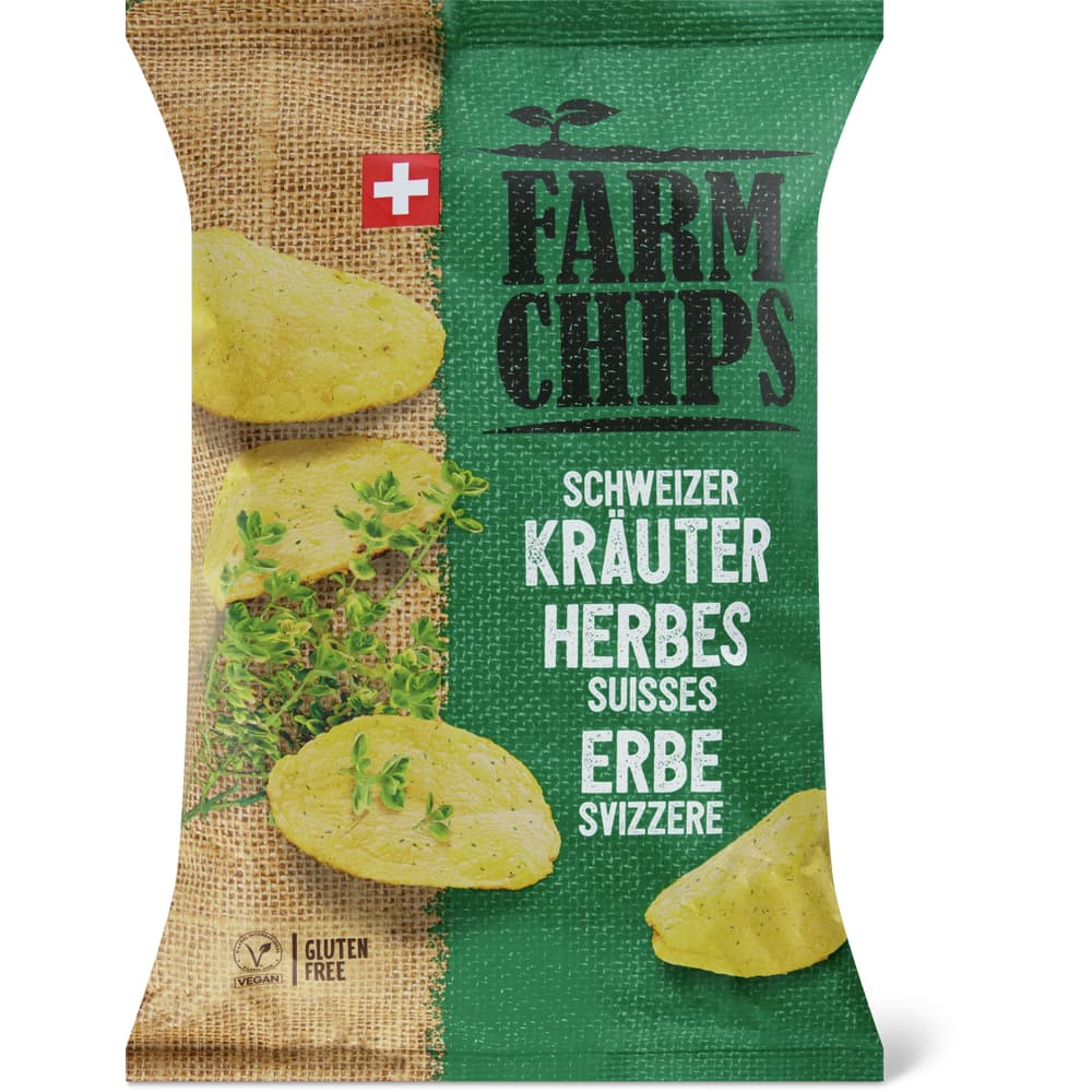 Farm Chips Schweizer Kräuter glutenfrei