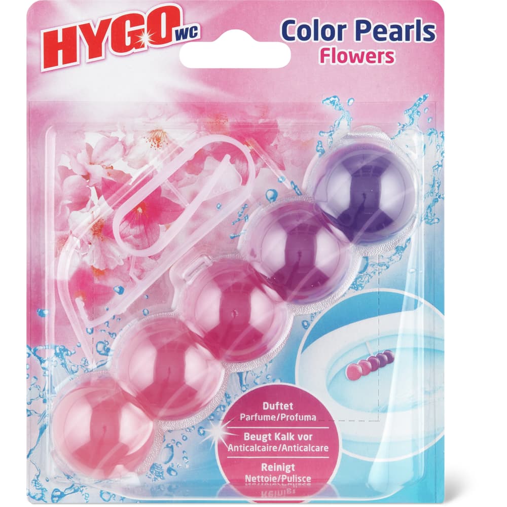 Hygo Color Pearls WC-Block 1 x 35g, Flowers