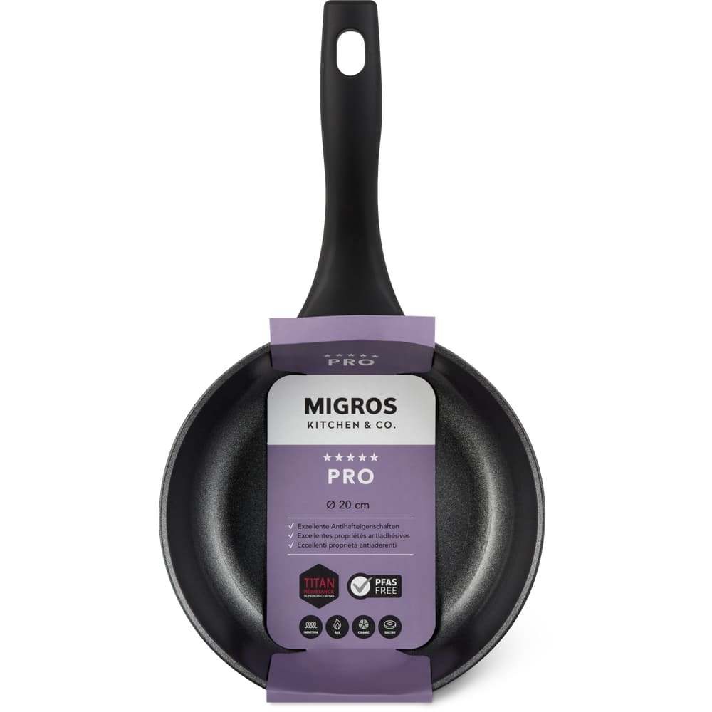Migros Kitchen & Co. Pro Bratpfanne Ø 20 cm, hoch