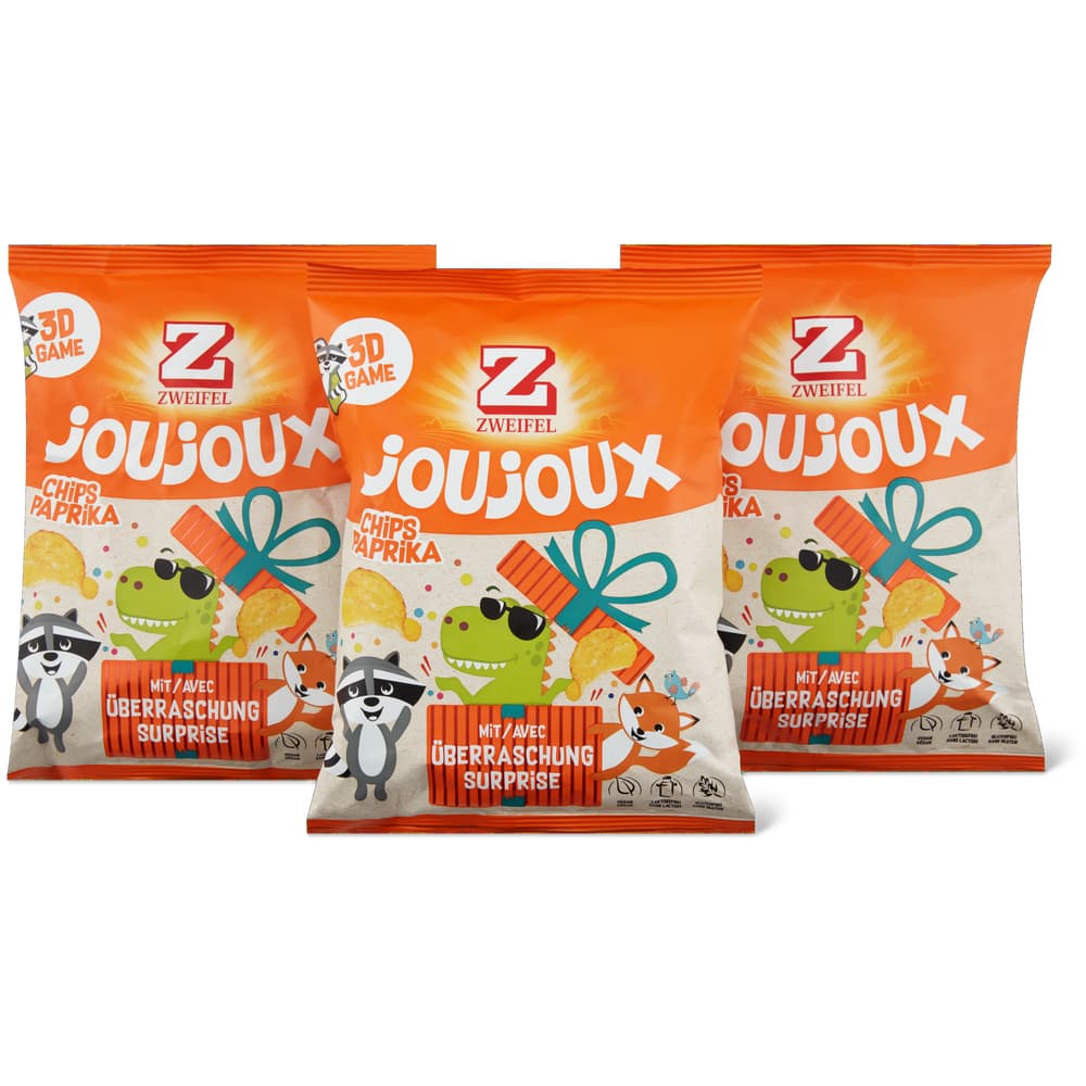 Zweifel Joujoux Chips Paprika