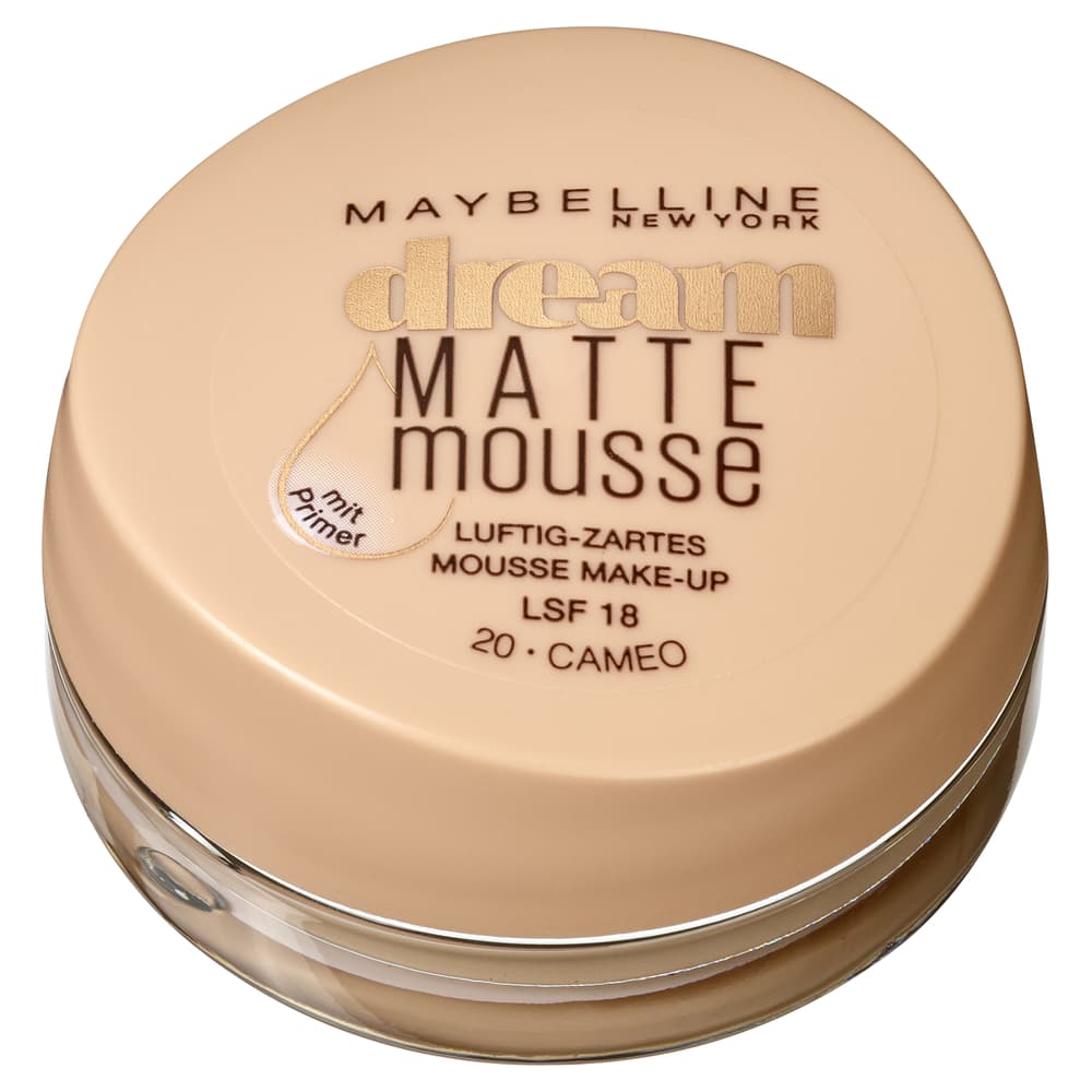 Maybelline Dream Mat Mousse Fond de Teint - Schaum 20 Cameo