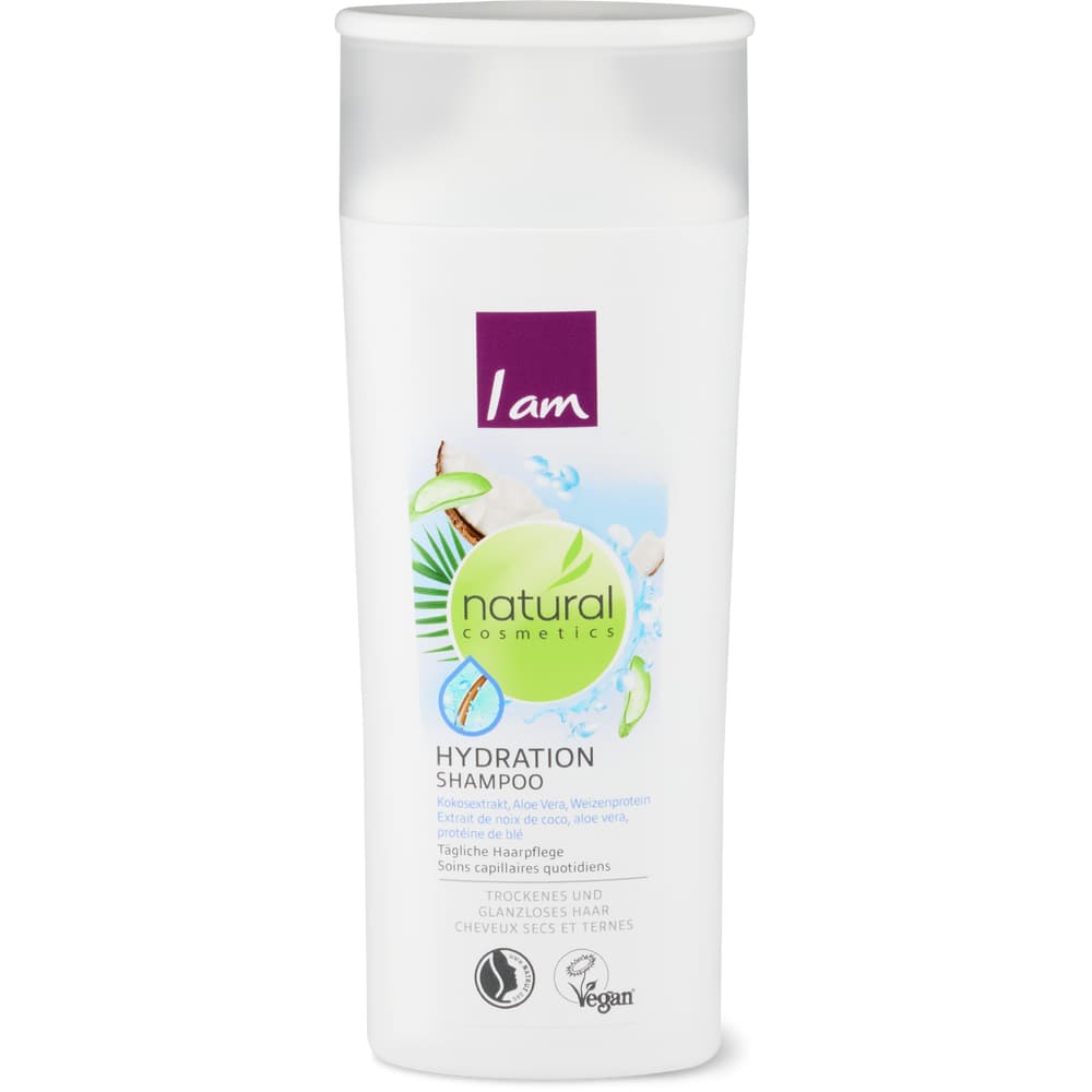 I am natural cosmetics Hydration Shampo trockenes & glanzloses Haar