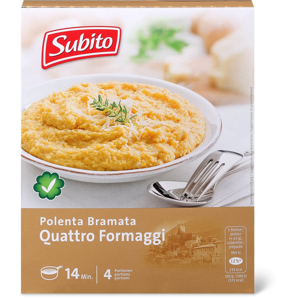 Subito Polenta mit Käse