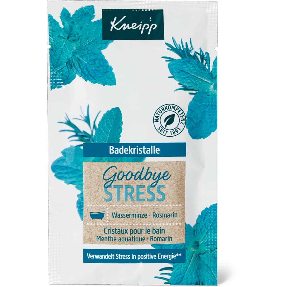 Kneipp Goodbye Stress Badekristalle Wasserminze & Rosmarin