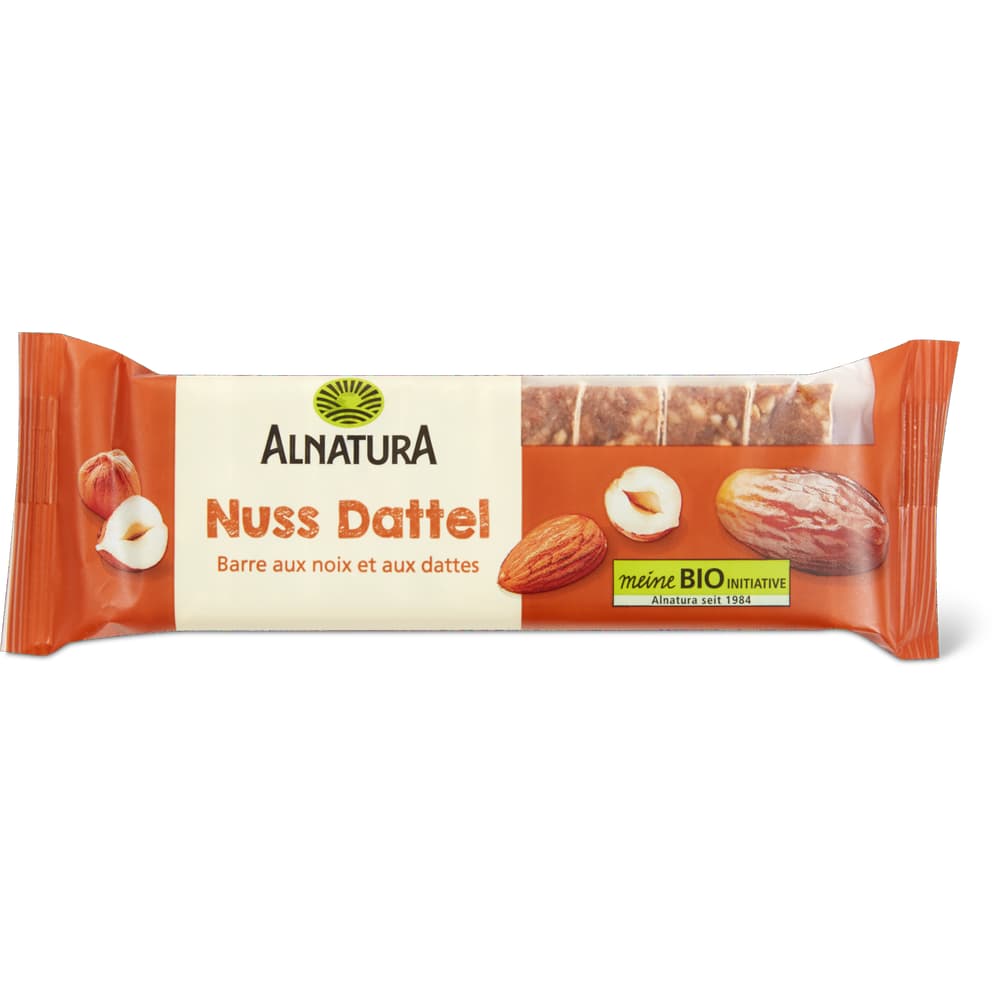 Alnatura Bio Haselnuss-Dattel-Schnitte