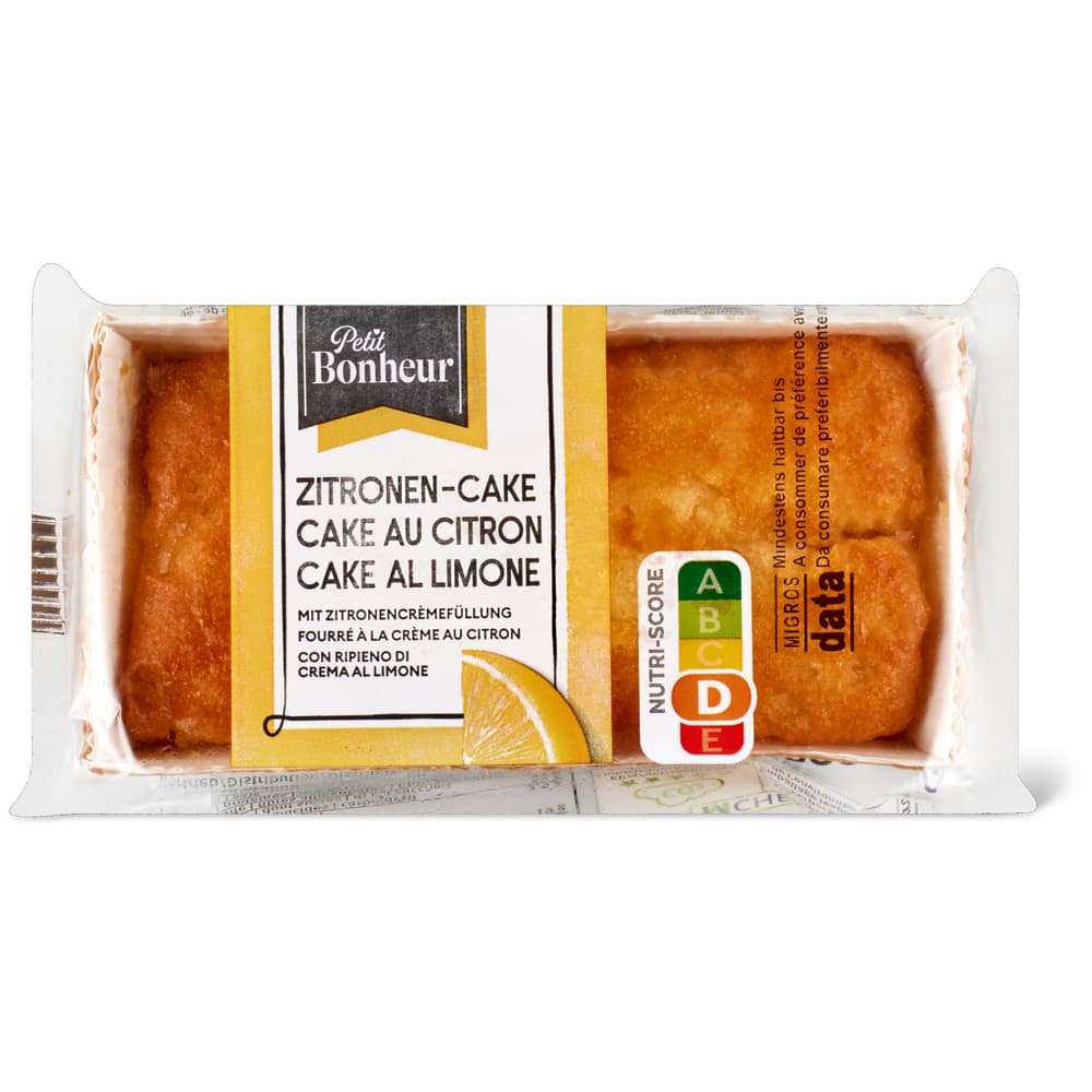 Petit Bonheur Mini Zitronen-Cake mit Zitronencrèmefüllung