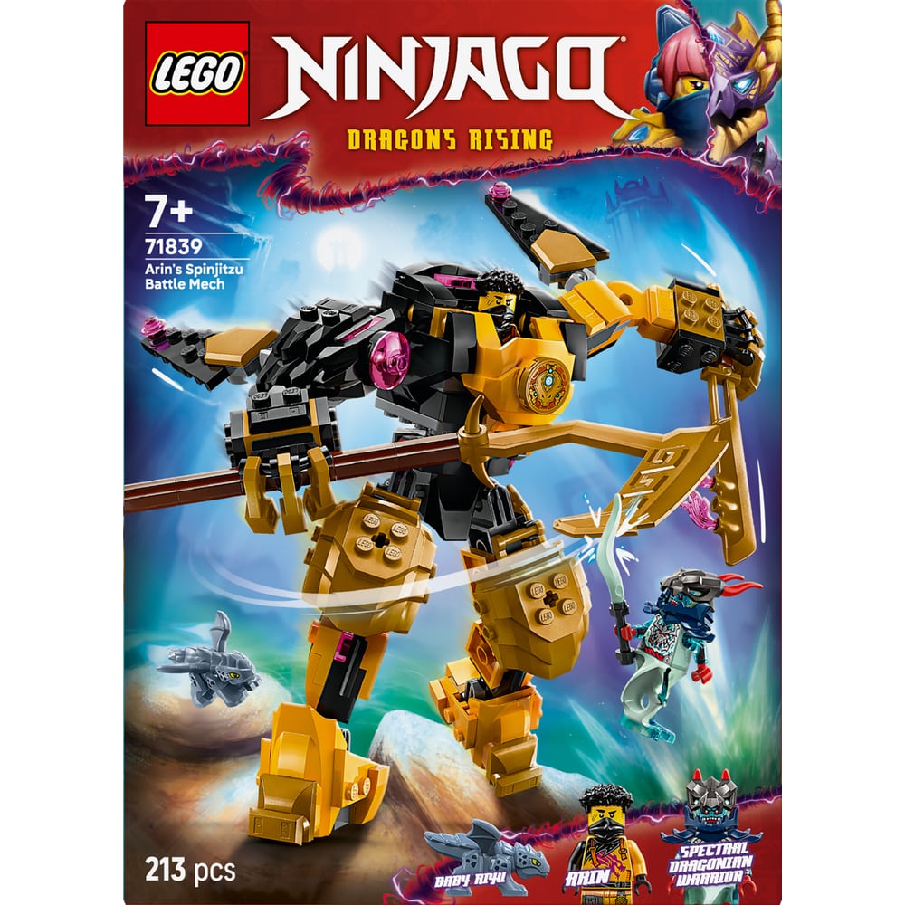 Lego Ninjago 71839 Arins Spinjitzumech