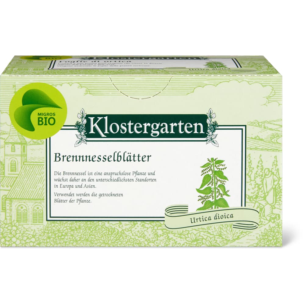 Klostergarten Brennnesselblätter Bio