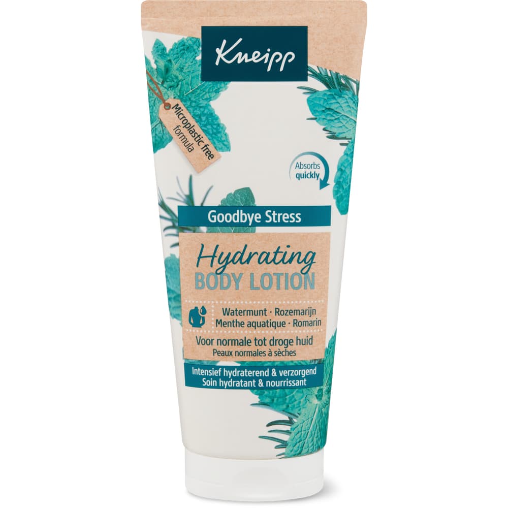 Kneipp Goodbye Stress hydrating Bodylotion Wasserminze & Rosmarin