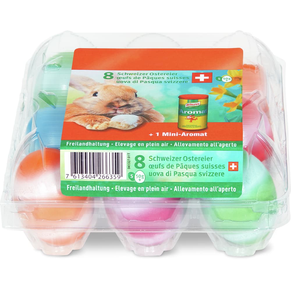 Ostereier 50+, mit Aromat