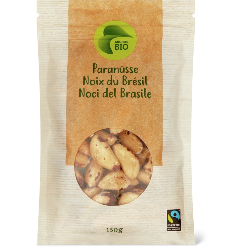 Migros Bio Fairtrade Paranüsse Nicht gesalzen