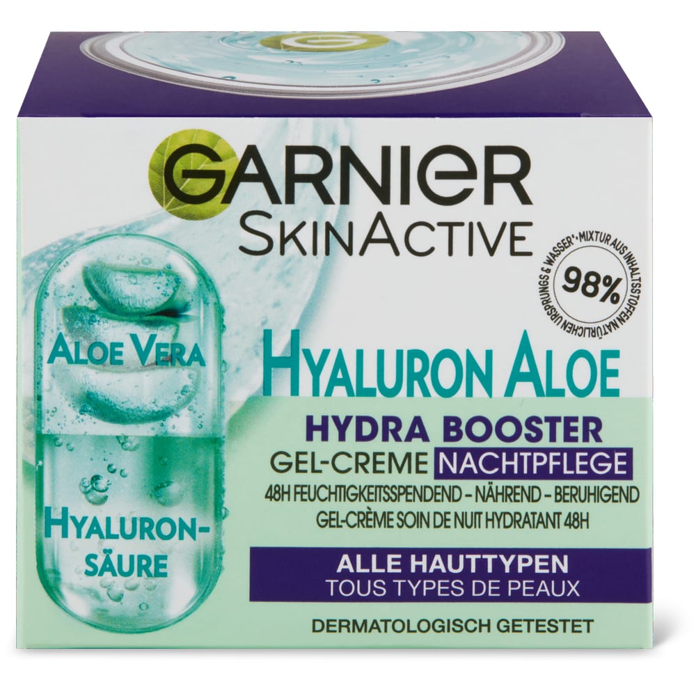 Garnier SkinActive Hydra Booster Gel-Creme Nachtpflege