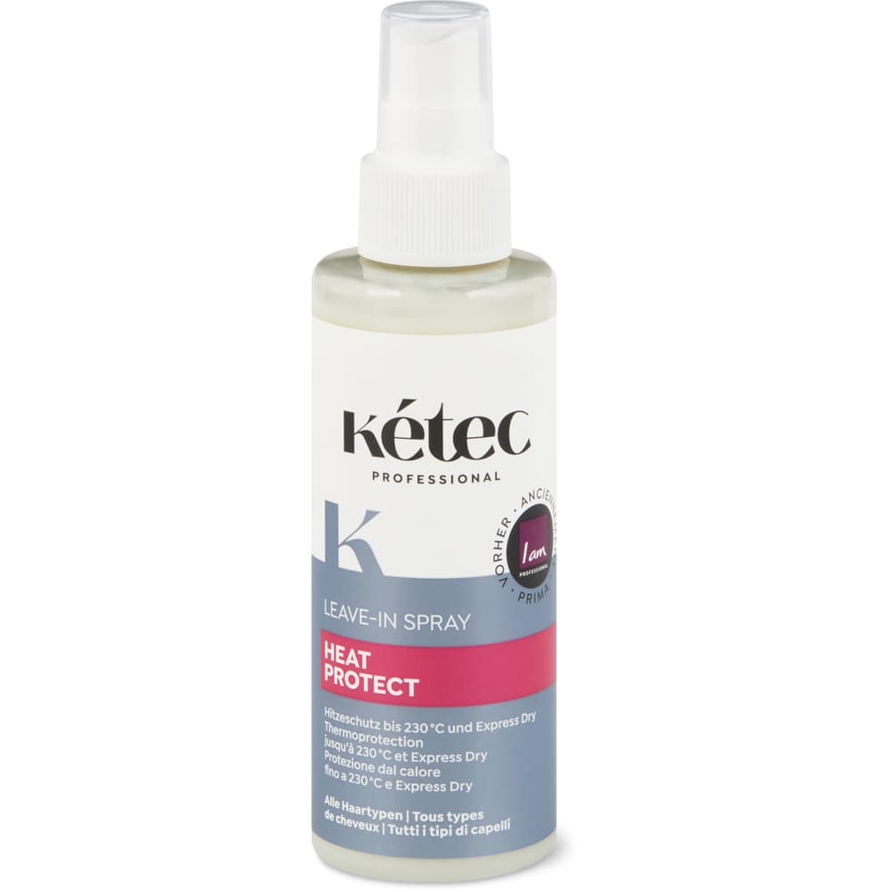 Kétec Heat Protect & Express Dry Spray alle Haartypen