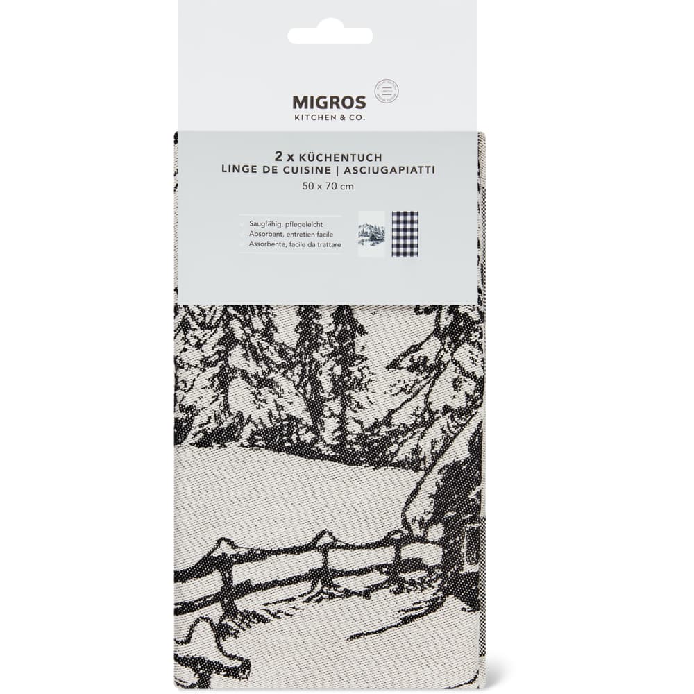Migros Kitchen & Co. Küchentuch Jacquard
