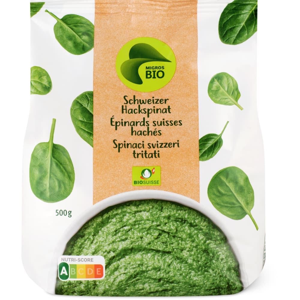 Migros Bio Schweizer Hackspinat