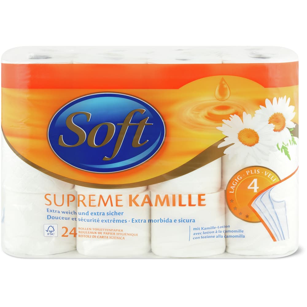 Soft Supreme Kamille mit Lotion 4-lagig