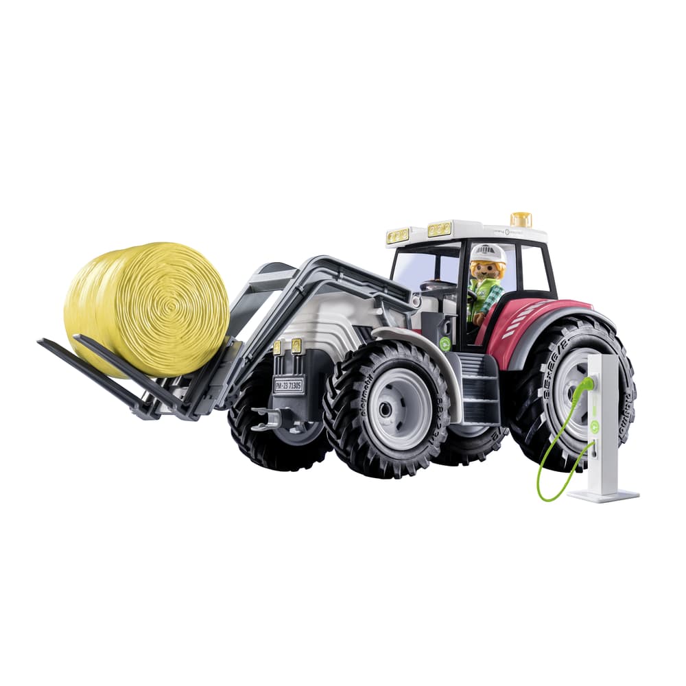 PLAYMOBIL 6794 Trattore 1.2.3, Giocattolo In Plastica Multicolore Per Bambini Da 1,5 A 3 Anni