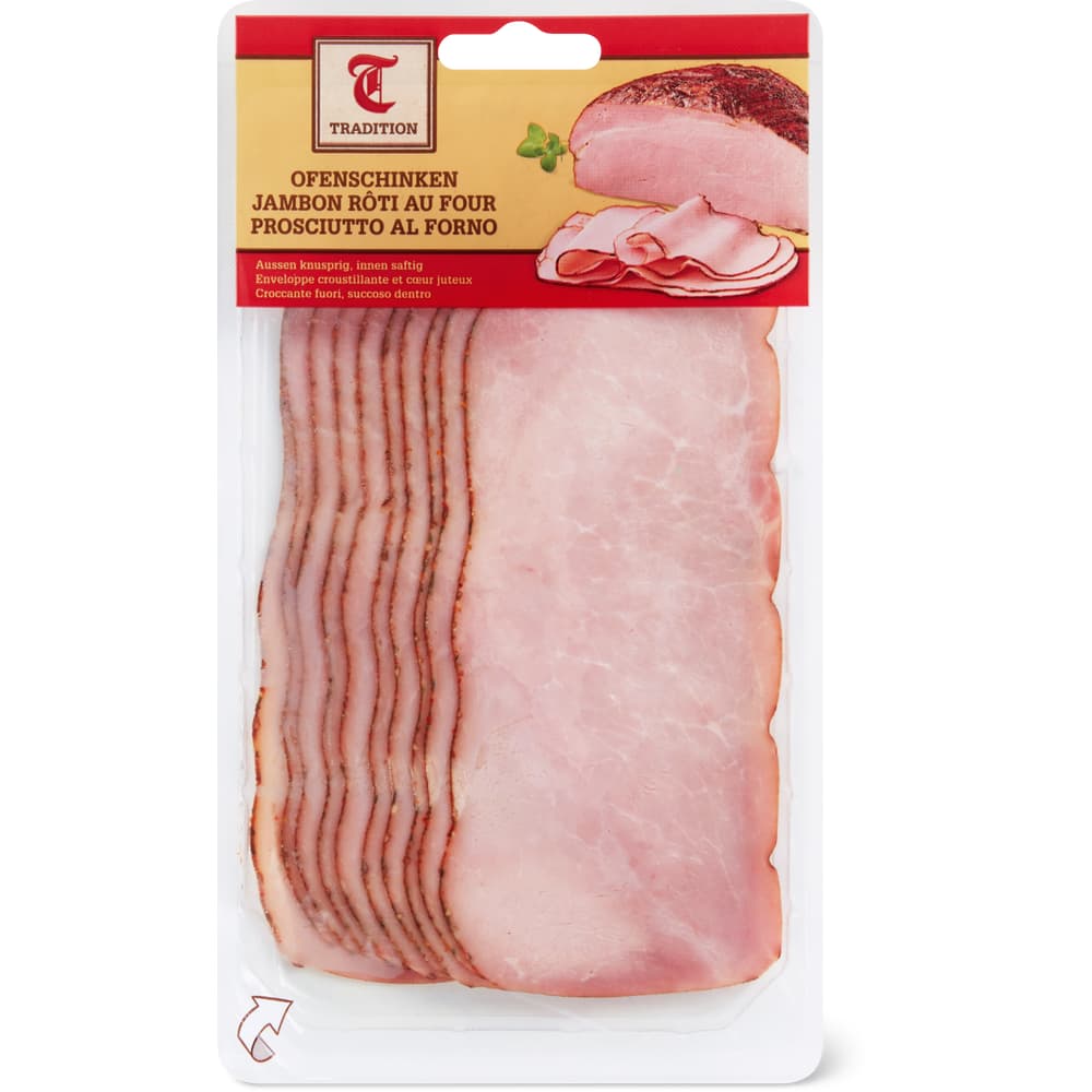 Jambon rôti au four