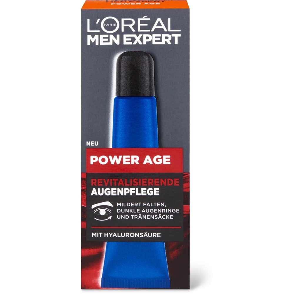 L'Oréal Men Expert Power Age Augenpflege mit Hyaluronsäure